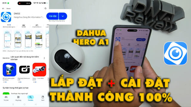 Hướng Dẫn Lắp Đặt & Cài Đặt Camera Dahua Hero A1 Chi Tiết Từ A-Z